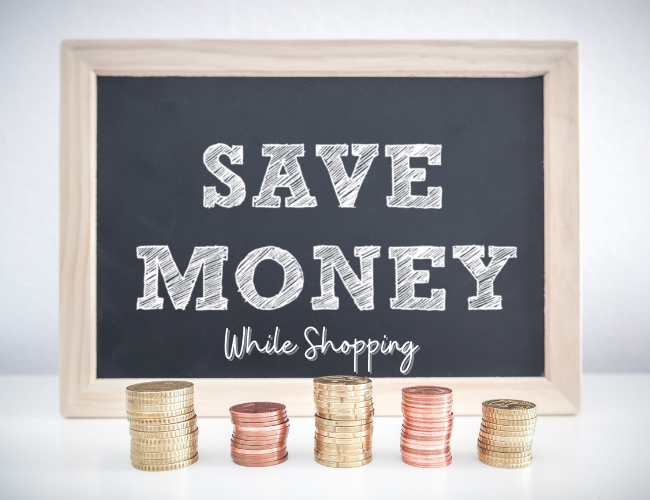 save money while shopping