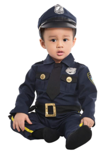 Cop baby costume