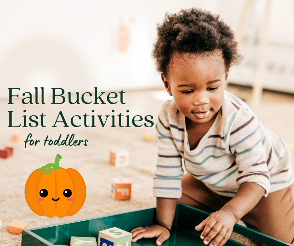 Fall bucket list activities for toddlers